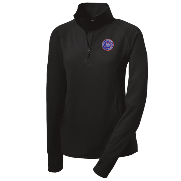 YPO-Sport-Tek Ladies Sport-Wick Stretch 1/2-Zip Pullover - Image 2