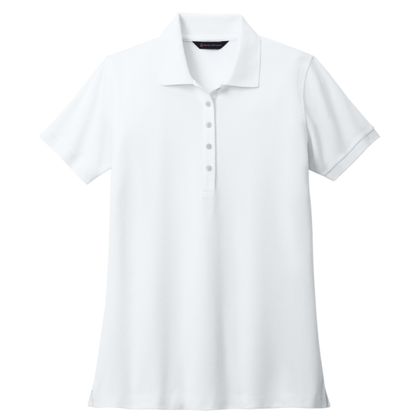 ALCOVA-Brooks Brothers Womens Pima Cotton Pique Polo - Image 2