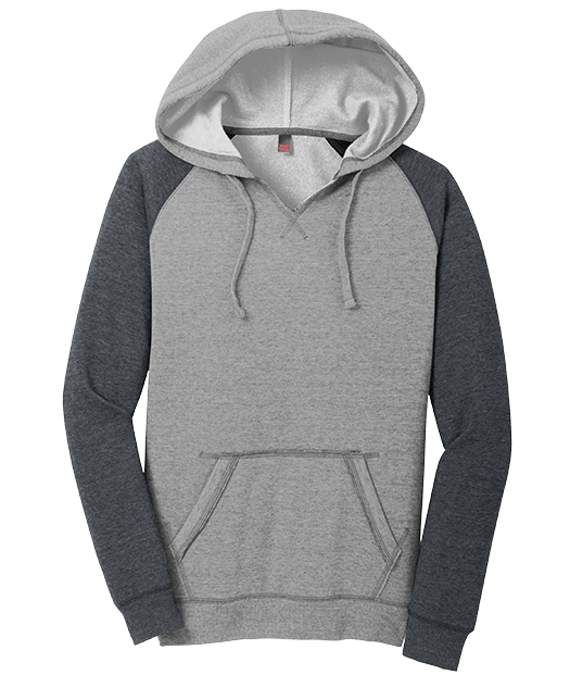 ALCOVA - District ® Women’s Lightweight Fleece Raglan Hoodie - Image 4